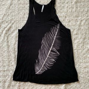 Feather Tank Top